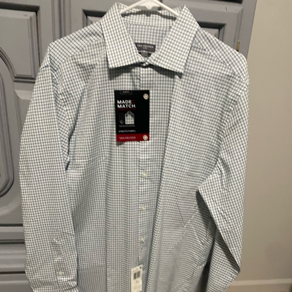 Van Heusing slim fit stretch collar shirt. 17 32/33 XL